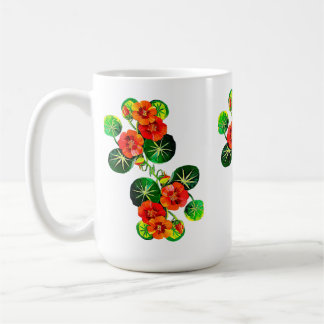 Taza De Café coleção Flores do Brasil capuchinha,