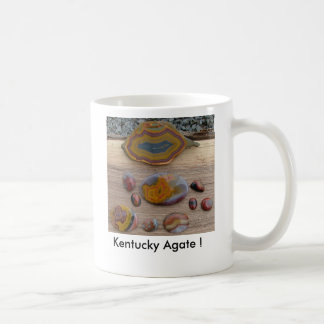 Taza De Café ¡colección, ágata de Kentucky!