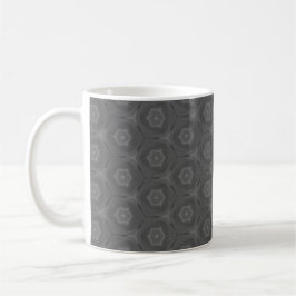 Taza De Café Colección conocida de encargo gris y blanca de