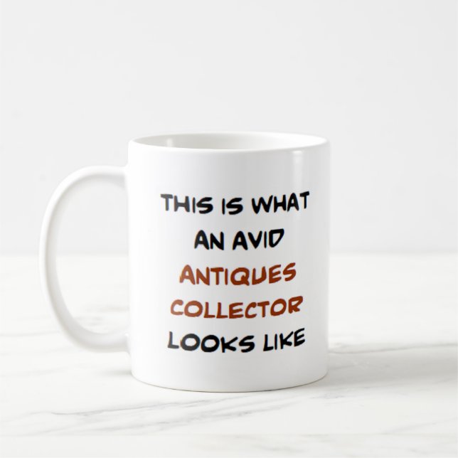 Taza De Café colección de antigüedades, ávido (Izquierda)