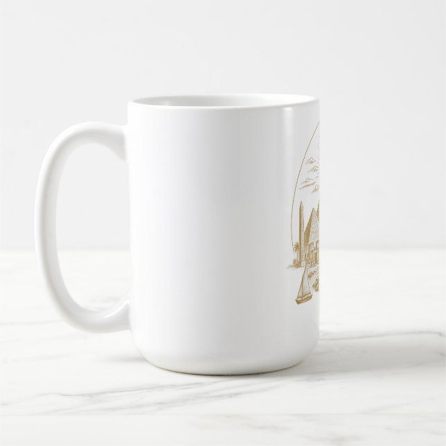 Taza De Café Colección de Antiguo Egipto (Izquierda)