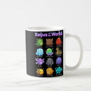 Taza De Café Colección de Bestias Mitológicas Lindas Personajes
