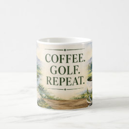 Taza De Café Colección de Decoración para Hogar de Golf | Acuar