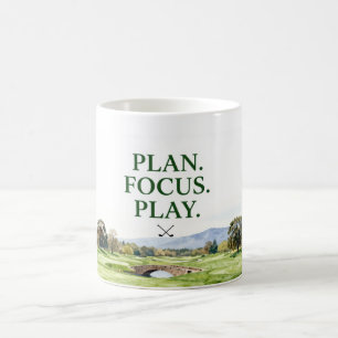 Taza De Café Colección de Decoración para Hogar de Golf   Acuar
