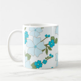 Taza De Café Colección de flor de primavera