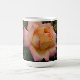 Taza De Café Colección de flor de Rosa híbrido Peach