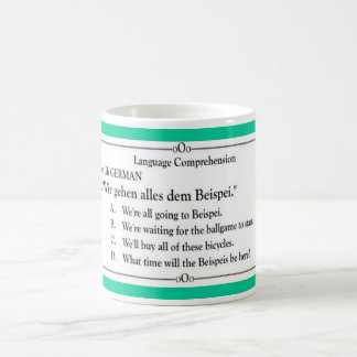 Taza De Café Colección de la lengua - alemán 3