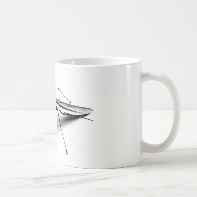 Taza De Café Colección de la mantis religiosa (Derecha)