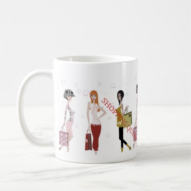 TAZA DE CAFÉ COLECCIÓN DE LA REINA DE LAS COMPRAS (Izquierda)