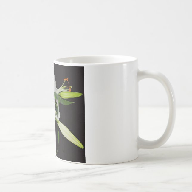 Taza De Café Colección de Lirio Artístico-1 (Derecha)