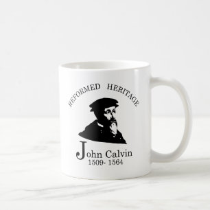 Taza De Café Colección de patrimonio reformada John Calvin