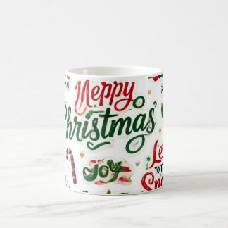 Taza De Café Colección de pegatinas navideñas festivas - H capr