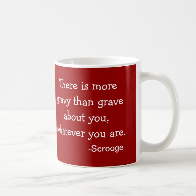 Taza De Café Colección de Scrooge de la Salsa- (Derecha)