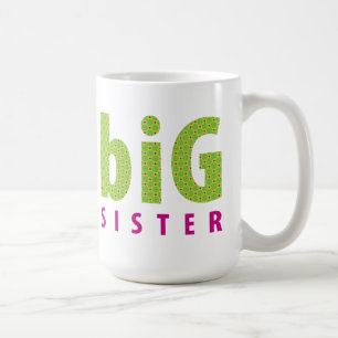 Taza De Café COLECCIÓN DE SIBLINGS - hermana mayor {lime}