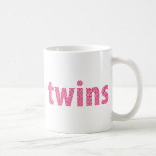Taza De Café COLECCIÓN DE TWINS - chicas {rosado}