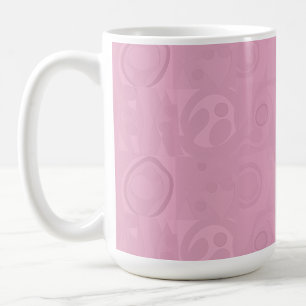 Taza De Café Colección del Día de la Madre en Rosa Pastel