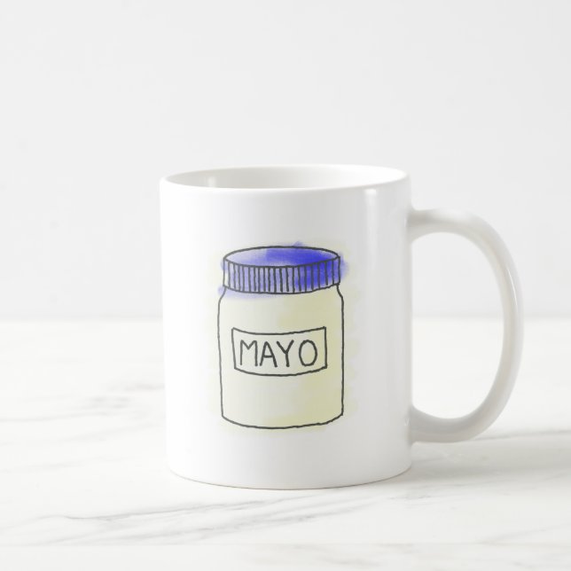 Taza De Café Colección del tarro de la mayonesa (Derecha)