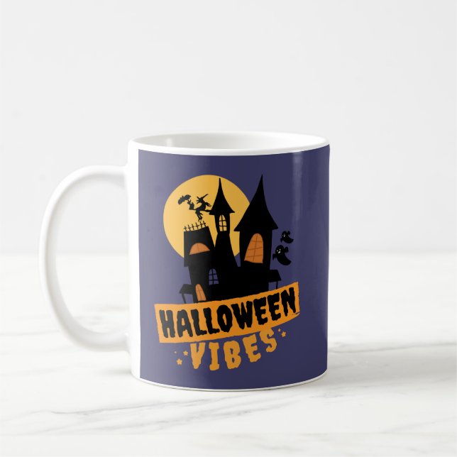 Taza De Café colección estilo Halloween (Izquierda)