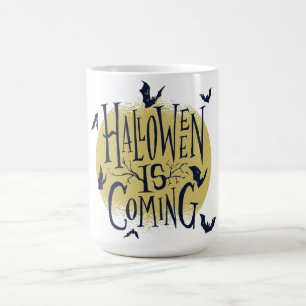 Taza De Café Colección Festiva de Halloween - Halloween se acer