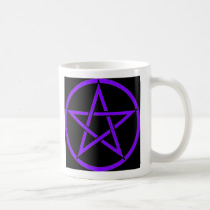 Taza De Café Colección fresca del Pentagram de la bruja