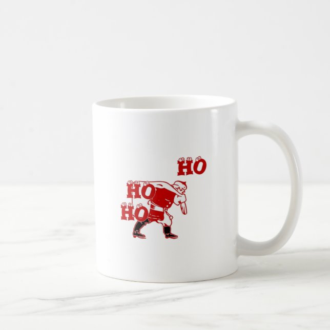 Taza De Café Colección Fuerte Santa Ho Ho Ho Ho (Derecha)