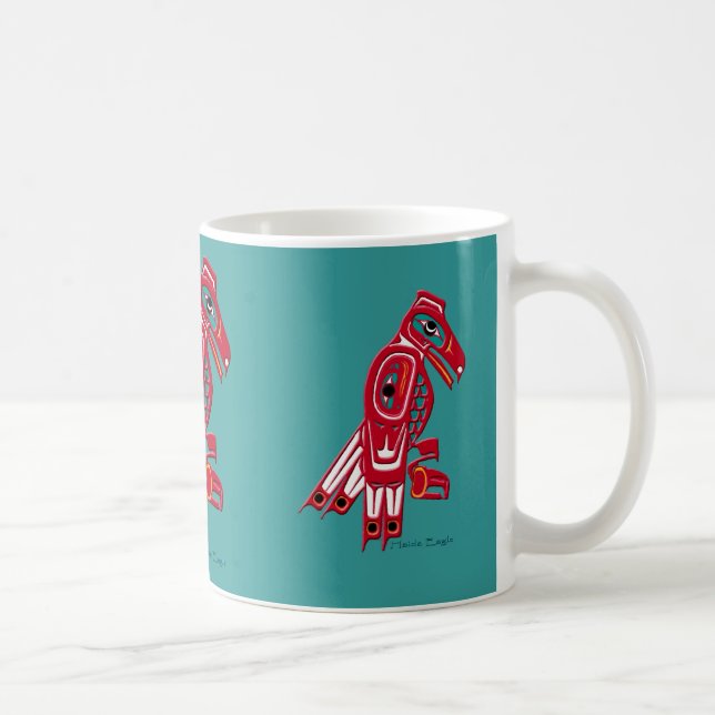 Taza De Café Colección HAIDA EAGLE (Derecha)