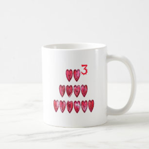Taza De Café Colección Ho Ho Ho Ho Hearts.