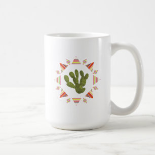 Taza De Café Colección Llamarama  Cactus Circle