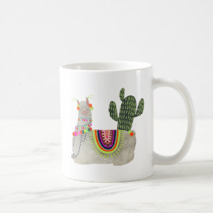 Taza De Café Colección Llamarama  Llamas sonrientes