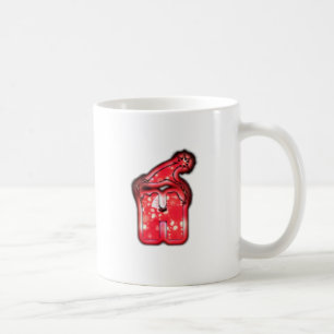 Taza De Café Colección moderna de Santa Hat.