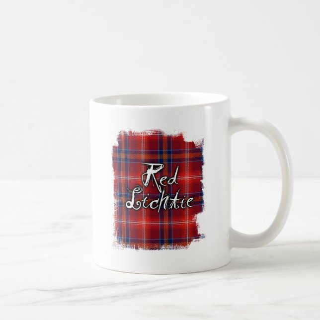 Taza De Café Colección roja de Lichtie de la pintada (Derecha)