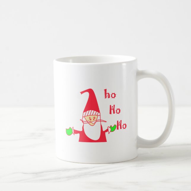 Taza De Café Colección Santa del ratón Personalizado. (Derecha)