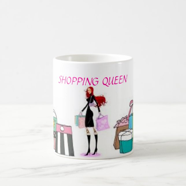 TAZA DE CAFÉ COLECCIÓN SHOPPING QUEEN (Centro)