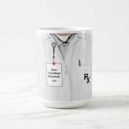 Taza De Café Coleccionable de Farmacéutico Personalizado