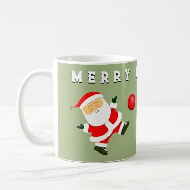 Taza De Café Coleccionable de Navidad de Kickball (Izquierda)