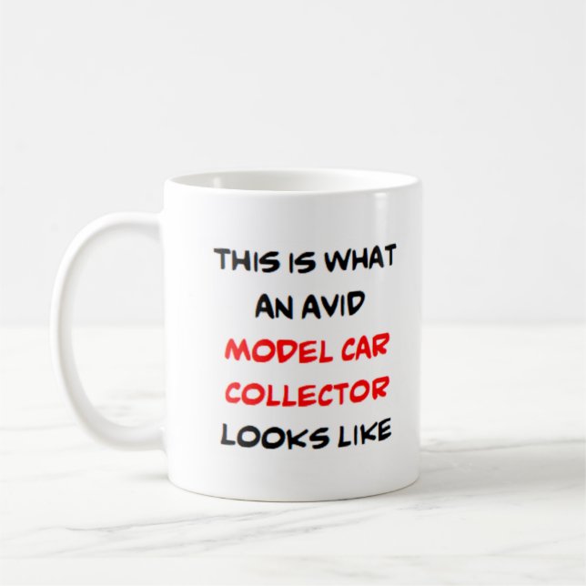 Taza De Café coleccionista de coches de modelo, ávido (Izquierda)