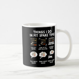 Taza De Café Coleccionista de Cuchillos Fabricante Forjador Her
