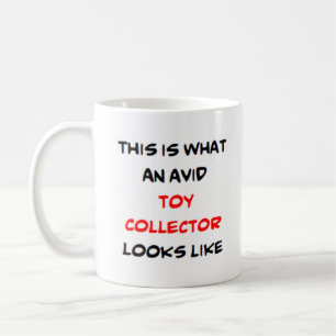 Taza De Café coleccionista de juguetes, ávido