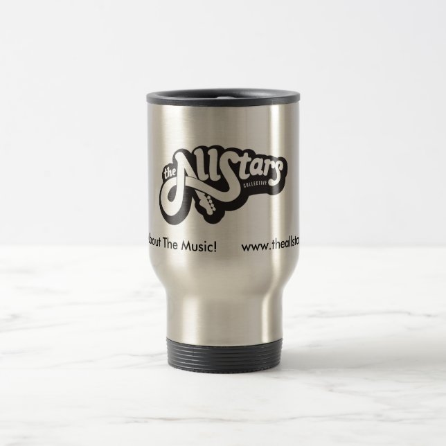 Taza de café colectiva del logotipo de AllStars (Centro)