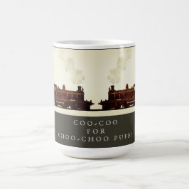 Taza De Café Colectivo de tren de modelo