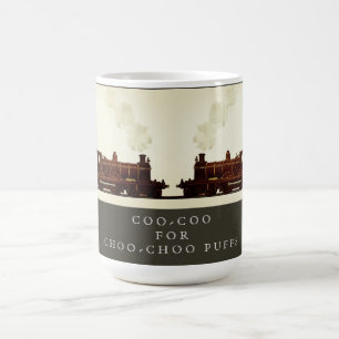 Taza De Café Colectivo de tren de modelo