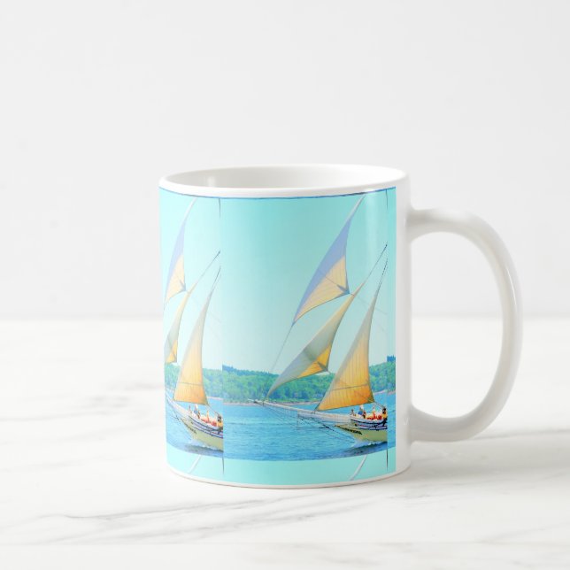 Taza De Café Colegio de vela (Derecha)