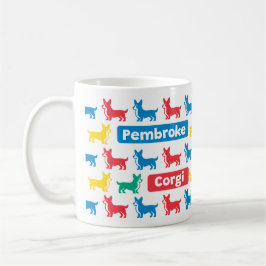 Taza De Café Colerful Pembroke Welsh Corgi Mug