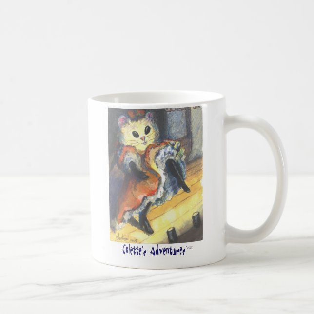 Taza De Café Colette la poder puede bailarín (Derecha)