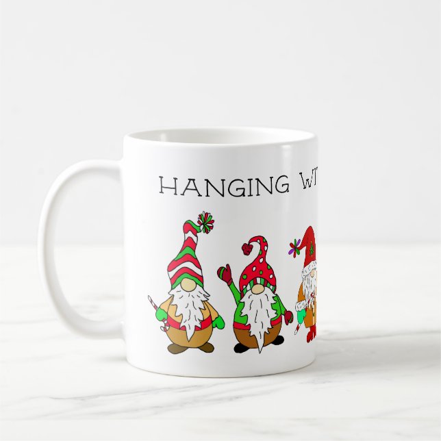Taza De Café Colgando con mis gnomos (Izquierda)