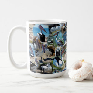 Taza De Café Colgante Pelican Photo,