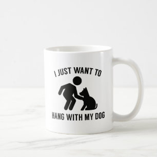 Taza De Café Colgar con mi perro