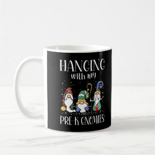 Taza De Café Colgar con mis genomas pre-K Funny Teacher Christ