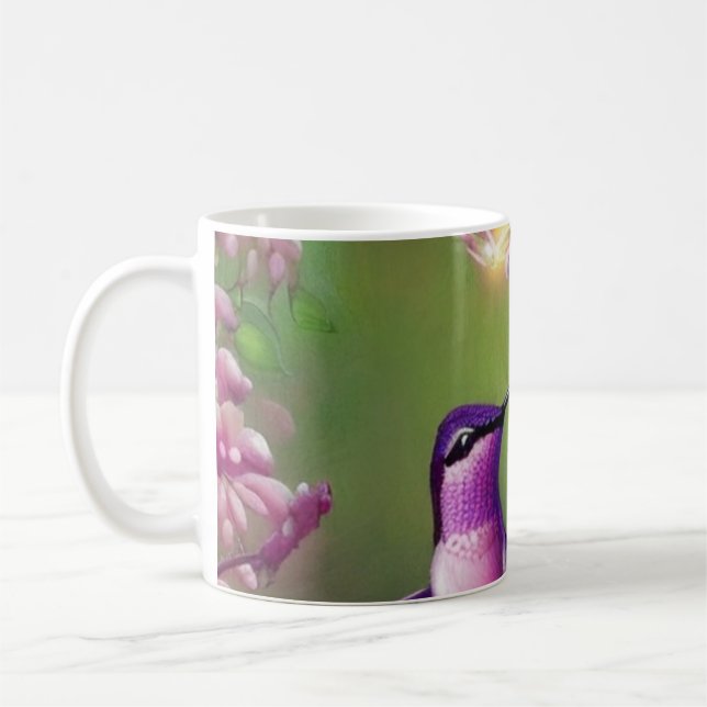 Taza De Café Colibrí (Izquierda)
