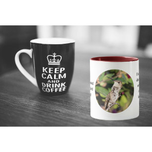 Taza de café Colibrí